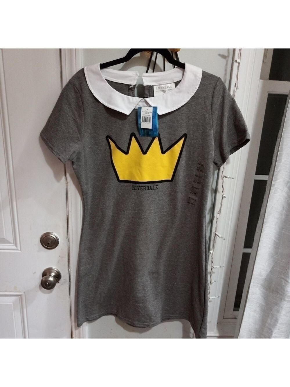 Riverdale Gray Jughead Veronica Crown Dress